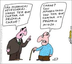 Resultado de imagem para reforma da previdencia charges