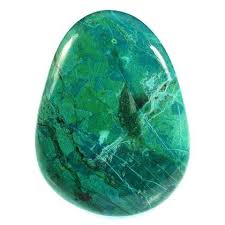 Chrysocolla Polished Stone 51mm Polished Stone Stone Chrysocolla