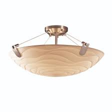 Provides a great amount of light for a small room. Wrought Studio Chiraca 1 Light 27 Simple Bowl Led Semi Flush Mount Wayfair