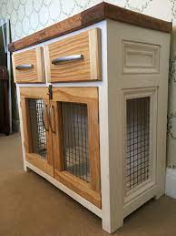 Sideboard Dog Crate Made From Old Internal External Doors Dog Crate Cat Cages Crates