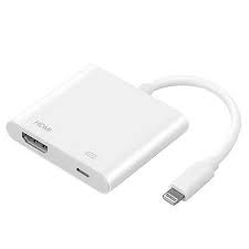 Shop Apple Lightning Digital Av Adapter Apple Lightning To F 19 Pin Hdmi Type A Bulk Packaging White Overstock 31629322