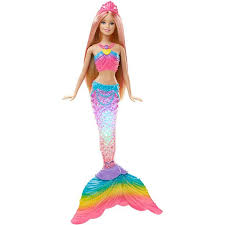 Barbie Rainbow Lights Mermaid Doll Dhc40 Barbie Spielzeug Madchen Barbie Meerjungfrau Barbie