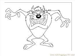 Do you want to surprise him with a coloring book featuring all his favorite cartoon characters? Taz6 Coloring Page For Kids Free Taz Devil Printable Coloring Pages Online For Kids Coloringpages101 Com Coloring Pages For Kids