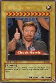 All memes video gifs pictures. Chuck Norris Yu Gi Oh Card By Ronnie R15 On Deviantart Funny Yugioh Cards Pokemon Card Memes Yugioh Cards