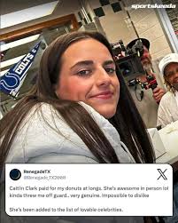 Caitlin Clark's Beauty and Basketball Skills