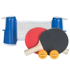 Sada Na Stolni Tenis Rollnet Small 2 Palky 2 Micky Pongori Decathlon