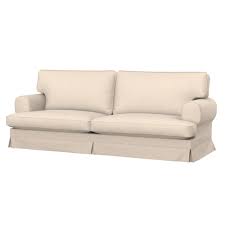 Scuff on one of the arms as shown, but otherwise in reasonably good condition. Ekeskog 3er Sofa Bezug Soferia Bezuge Fur Ikea Mobel