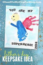 A variety of crafts for children to make as gifts or decorations for dad on father's day. You Are My Superhero Father S Day Gift Idea Made By Kids