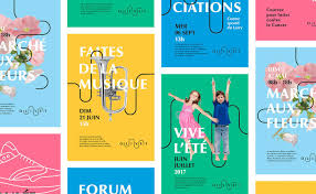 Ville D Olivet Brand Design On Behance Kids Branding Design Branding Design Graphic Design Brochure