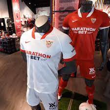 These are three concept shirt designs i have created for sevilla fútbol club.comment below which kits i should create next?*follow my instagram for my. Sevilla 20 21 Home Away Third Kits Released Footy Headlines