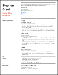 After going through the content such as the summary 6+ merchandiser resume template. 5 Web Developer Resume Examples Built For 2021