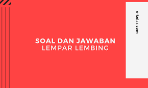 We did not find results for: Contoh Soal Lempar Lembing Dan Kunci Jawaban E Kelas Com