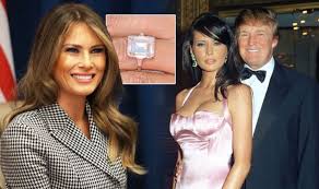 The cake was the biggest in the world at the time of their marriage. Melania Trump News Donald Trump S Wife S Engagement Ring Cost More Than His Ex S Express Co Uk