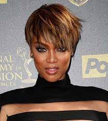20 Short Sassy Shag Haircuts You Will Love With Pictures Big Short Hair Tyra Banks Short Hair Medium Hair Styles