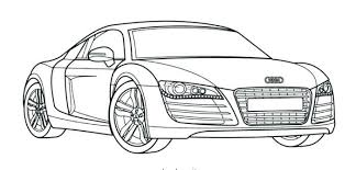 Image Result For Car For Coloring Pages Cars Coloring Pages Audi R8 Race Car Coloring Pages