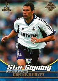 He is the manager of primera división club universidad católica. Card Th3 Gustavo Poyet Topps Premier Gold 2001 2002 Laststicker Com