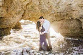 El Matador Engagement Malibu In California Melia Jeff El Matador Beach Beach Maternity Photos Beach Engagement