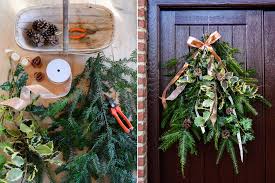 If you are looking to make some of the best holiday decor around, think diy christmas decorations this year. How To Diy An Evergreen Festive Swag For Your Front Door Rachel Phipps