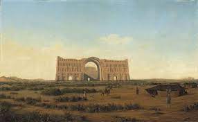 The town of salman pak is nearby, and is also covered in this article. Ctesiphon Tinco Martinus Lycklama A Nijeholt 1837 1900