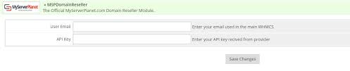 Myserverplanet Domain Reseller Module Whmcs Marketplace