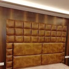 An easy way to transform an ordinary bedroom into a lavish space is by adding this trendy leather bed. Brown Bed Leather Headboard Trend Id 17558041662
