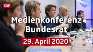 Über das programm erhalten kinder und jugendliche u. Medienkonferenz Des Bundesrats 29 April 2020 Srf News Youtube