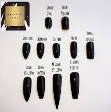 Long Black Almond Shaped Nails 24 Trendy Nails Long Black Almond In 2020 Trendy Nails Furry Nails Nails