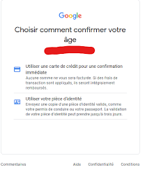 La carte d'identité donne aux femmes le droit de voter et de rejoindre un parti politique. Google Me Demande De Confirmer Mon Age Avec Une Piece D Identite Ou Une Carte Bancaire Pardon Quelqu Un D Autre Est Tombe La Dessus France