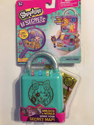 Unlock your secret lock by cracking the code, using the map of shopville (included). Tv Movie Character Toys New Shopkins Lil Secrets Secret Lock Mini Playset Pretty Paw Toys Hobbies