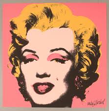 ANDY WARHOL. After, granolithograph, "Marilyn", stamp signed and numbered.  Art