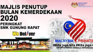 Yang berusaha pihak sekolah telah mengadakan pelbagai aktiviti sempena sambutan bulan kebangsaan smalq 2017. Majlis Penutup Bulan Kemerdekaan Smkgr Tahun 2020 Youtube