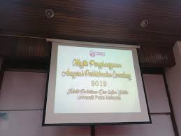 Pemilihan penerima anugerah pada tahun 2018 adalah berdasarkan prestasi tahunan melebihi 85%, rekod kedatangan cemerlang, berdisiplin. Majlis Penghargaan Anugerah Perkhidmatan Cemerlang 2019 Fakulti Perhutanan Dan Alam Sekitar