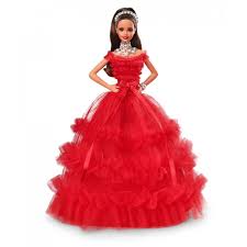 2018 Holiday Collector Barbie Signature Teresa Doll With Stand Walmart Com In 2020 Holiday Barbie Holiday Barbie Dolls Barbie Dress