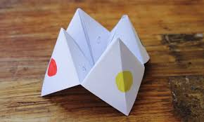 Take, for instance, one of the ones i've written below. Make A Paper Fortune Teller Kidspot