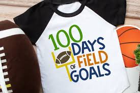 Free field goal icons in wide variety of styles like line, solid, flat, colored outline, hand drawn and many more such styles. 100 Days Of Field Goals 100 Days Of School 100th Day Svg 419621 Cut Files Design Bundles
