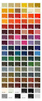 ral k7 paint and powder coat finish ral color chart ral