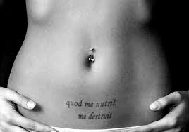 Thought to have originated with elizabethan playwright christopher marlowe. Quod Me Nutrit Me Destruit By Ladymagenta On Deviantart