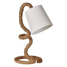 Browse our full collection of elegant coastal furniture, lighting, decor & more. Rope Knot Nautical Desk Lamp