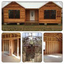 Ormeida Cabins We Build Custom Cabins At An Affordable Price We Also Offer Rent To Own With No Credit Check Www Rent2owncabi Shed Tiny House Plans Bar Shed