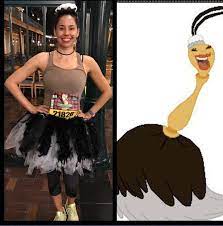 Race Costume Babette The Feather Duster From Beauty And The Beast Beauty And The Beast Costume Run Disney Costumes Beauty And The Beast Halloween
