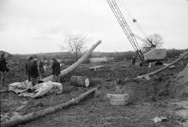 Lowering the water main in Anchor Meadow