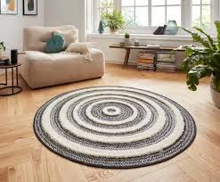 Runder Teppich Nador Mit Hoch Tief Muster Mein Blog In 2020 Runde Teppiche Teppich Teppich Beige