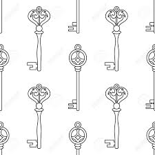 While using your windows computer or other microsoft software, you may come across the terms product key or windows product key and wonder what they mean. Vintage Keys Black And White Seamless Pattern For Coloring Books Pages Vector Royalty Free Cliparts Vectors And Stock Illustration Image 101873265
