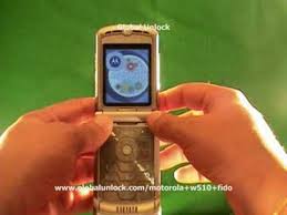 To unlock a fido phone: Unlock Motorola W510 On Fido By Code Globalunlock Com Youtube