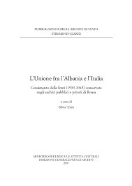 Consolato albania, corso vittorio emanuele ii 171, bari. Calameo L Unione Fra L Albania E L Italia Trani Silvia 2007