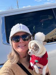 Colton likes the warmer weather! He is doing well and we are enjoying all  this sunshine. He loves to ride in the car and wants to go,go,go.