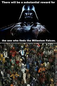 Vader Falcon Fett Mandalorian Con Mercs Star Wars Anything Everything Star Wars Memes Star Wars War