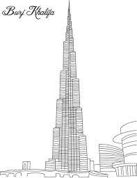 Make a fun coloring book out of family photos wi. Drawing Skyscraper 65790 Buildings And Architecture Printable Coloring Pages