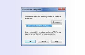 Cara Mengatasi Next Volume Is Required Saat Extract File Rar Zip