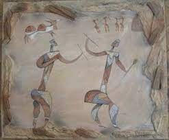 The San People Rock Art Rock Art Art Cave Drawings